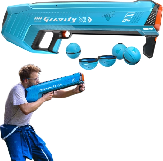 Spyra Gravity elektrický vodní blaster na opakovaně plnitelné vodní bomby