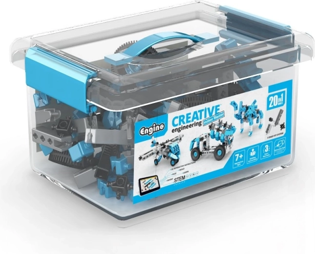 20 modelů v jedné stavebnici