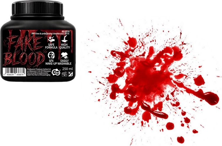 Umělá krev pro profesionální maskování 250 ml