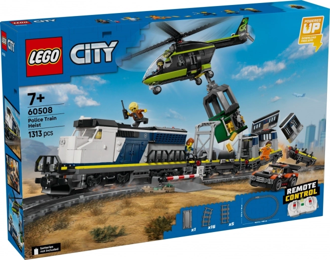Lego City přepadení policejního vlaku