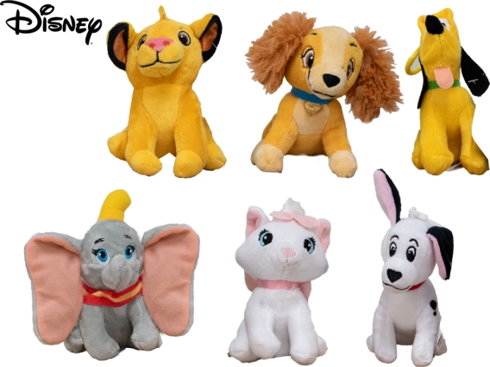Disney plyšový přívěsek na klíče 11–12 cm