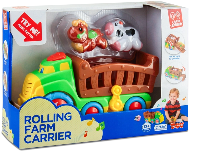 Nákladní auto se zvířátky z farmy