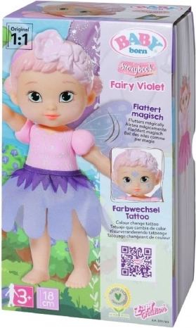 BABY born Storybook Fialková víla panenka