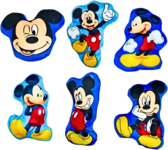 Plyšový polštářek Mickey Mouse 15 cm (assort) - 1 kus