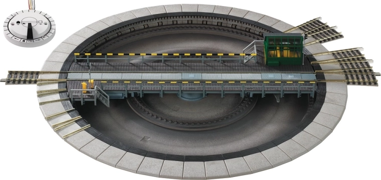 Fleischmann elektrická točna s přepínačem 310 mm
