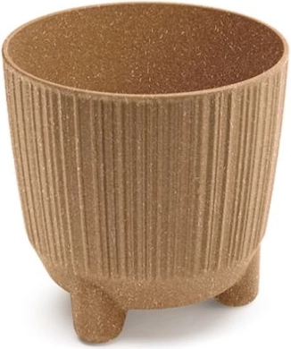Květináč Ryfo Eco Wood 10,7 cm naturo