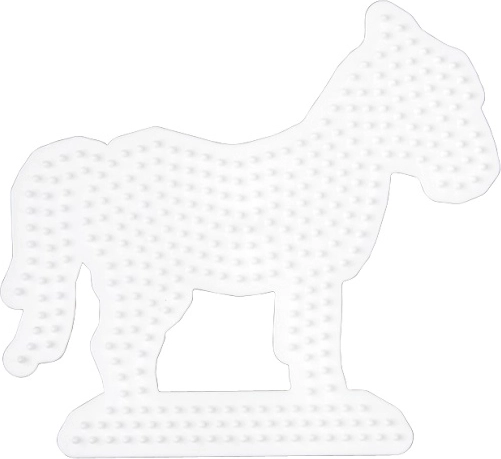 Hama midi podložka na zažehlovací korálky – kůň