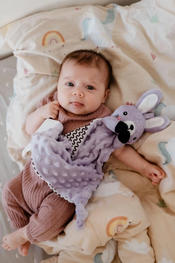 Uklidňující minky s 3D puntíky