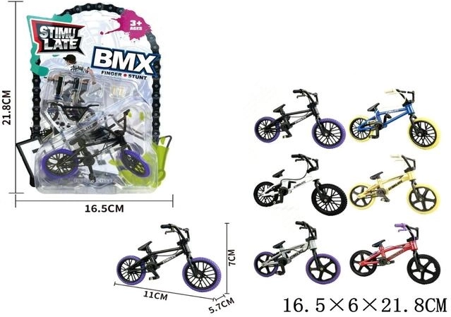 Mini BMX kolo na prsty Gazelo - 1 kus