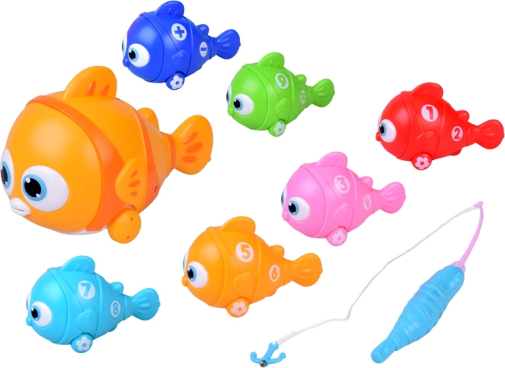 Pohyblivá, svítící a hrající velká ryba