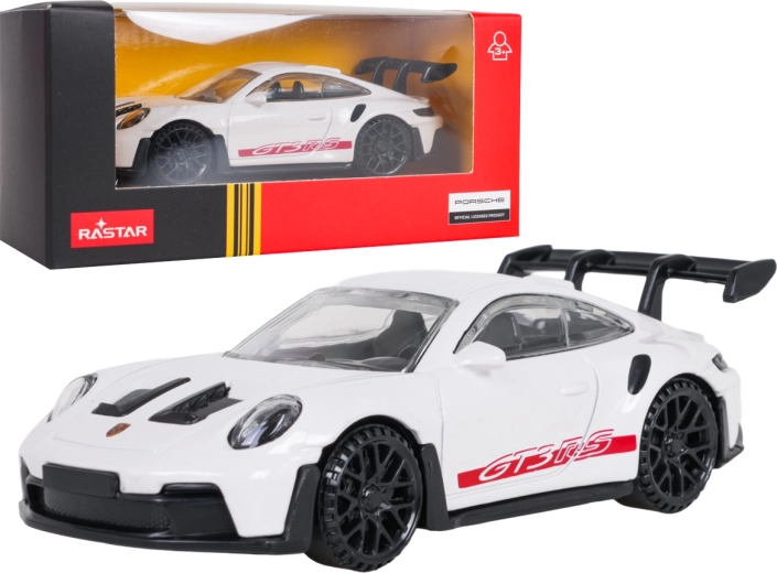 Kovový model Porsche 911 GT3 RS RASTAR 1:43 – Bílá