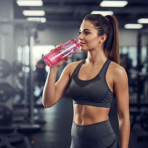 Sportovní plastová láhev Training Time 550 ml - 1 kus