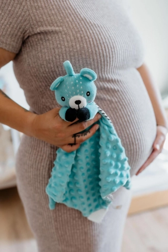 Uklidňující minky s 3D puntíky