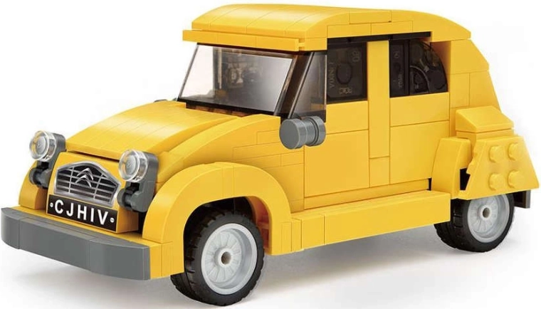 Klasický Citroen 2CV v měřítku 1:24