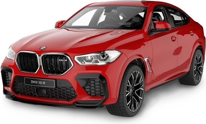 Dálkově ovládané auto BMW X6 M Rastar 1:14 červené