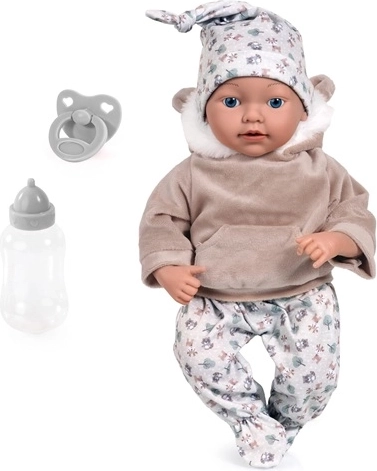 Bayer realistická panenka Reborn s doplňky 38 cm