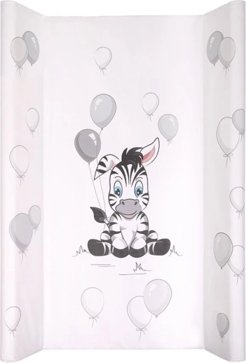 Přebalovací nástavec NEW BABY Zebra bílý 50 × 80 cm