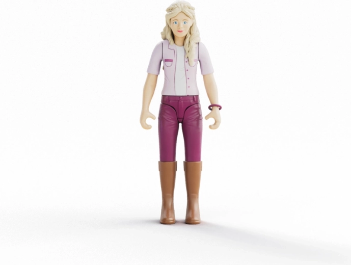 Plně pohyblivá figurka jezdkyně