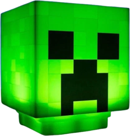 Dětská lampička Minecraft Creeper se zvukem