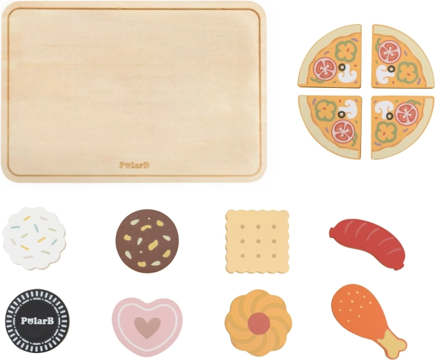 12dílné dřevěné příslušenství