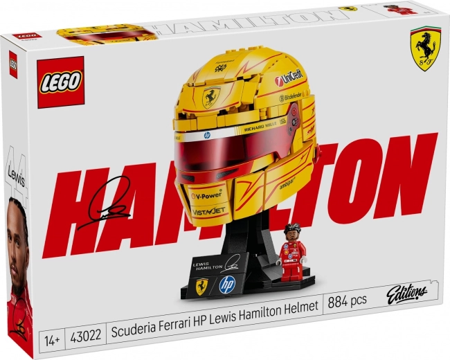 LEGO Editions helma Lewisa Hamiltona Scuderia Ferrari HP