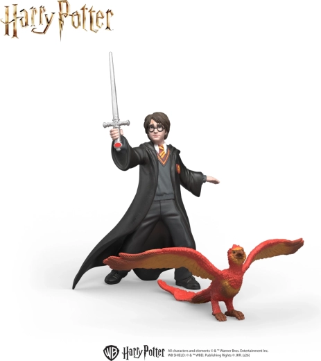 Harry Potter - Harry a Fawkes s mečem