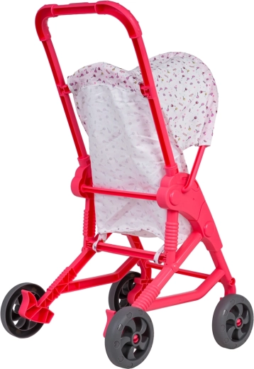 Kompaktní design s látkovou stříškou