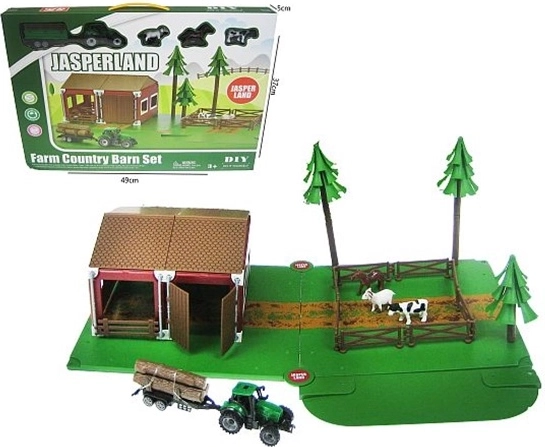 Farmářský statek – skládací ohrada 72 dílů