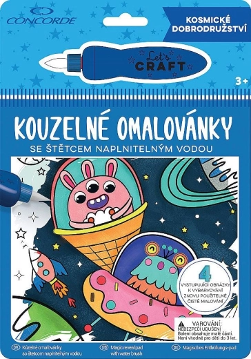 Kouzelné omalovánky Concorde – kosmické dobrodružství