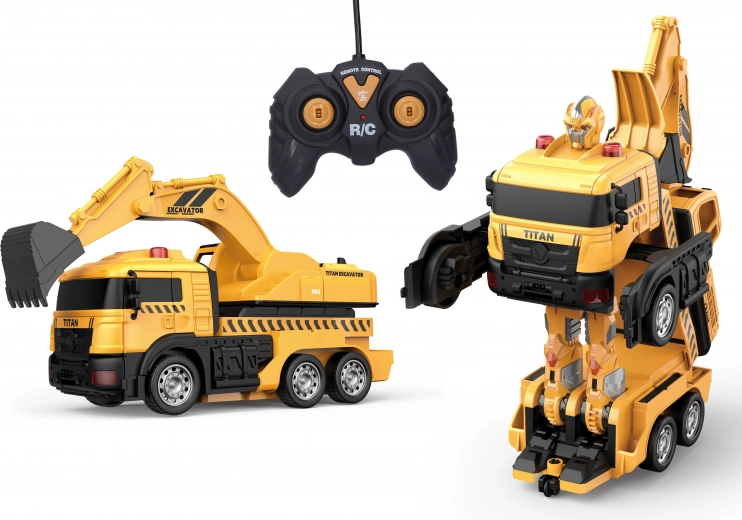 RC autorobot – transformující bagr 29 cm