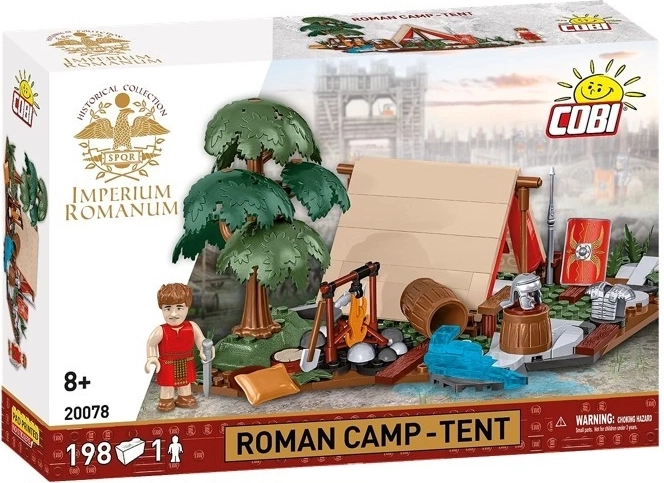 Cobi imperium romanum – římský tábor: stan legionářů (198 dílků)