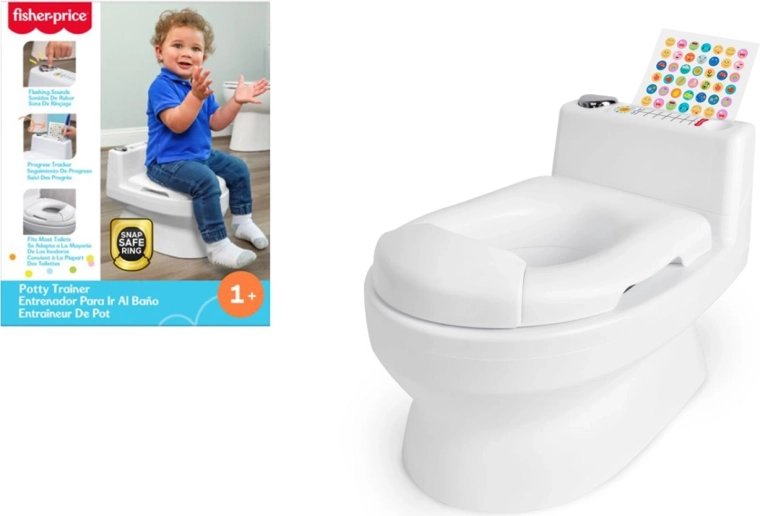 Fisher Price nočník ve tvaru toalety se zvukem