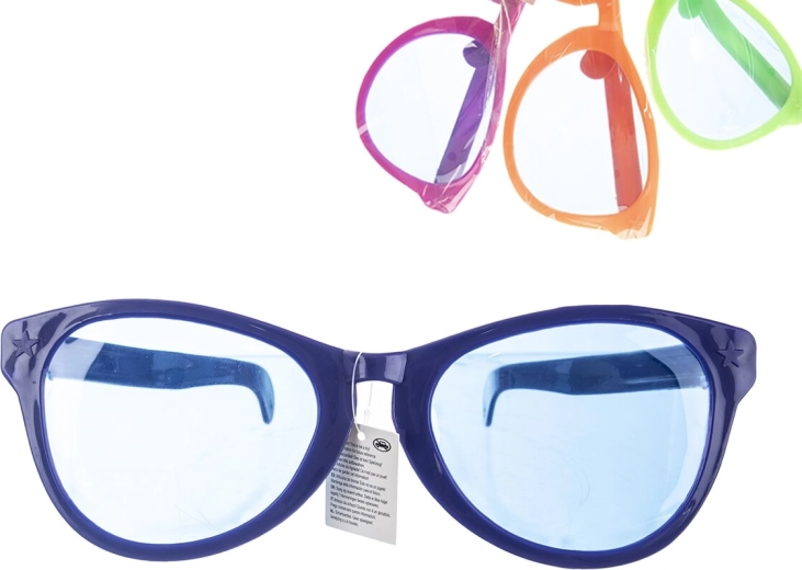 Mega neonové párty brýle 25 cm (4 varianty)