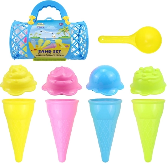 Zmrzlinové bábovičky: 4 kornoutky a 4 kopečky