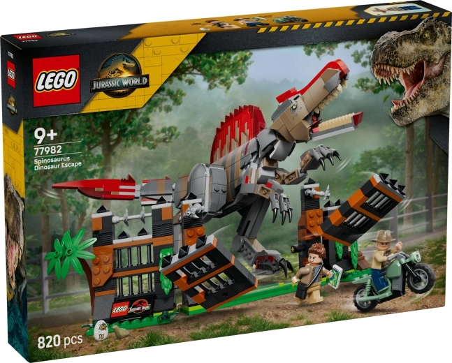 LEGO Jurassic World útěk spinosauřa 77982