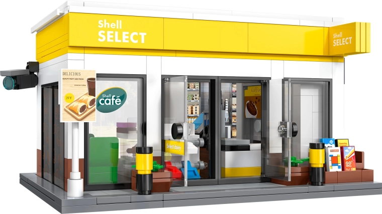 Realistický vzhled se značkou SHELL Select