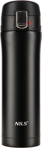 Termoska NILS Camp, 430 ml, černá