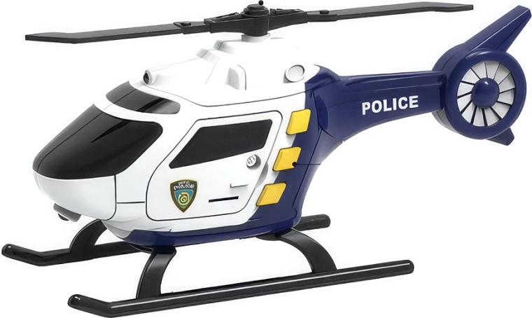 Policejní vrtulník se světelnými a zvukovými efekty 16,5 cm