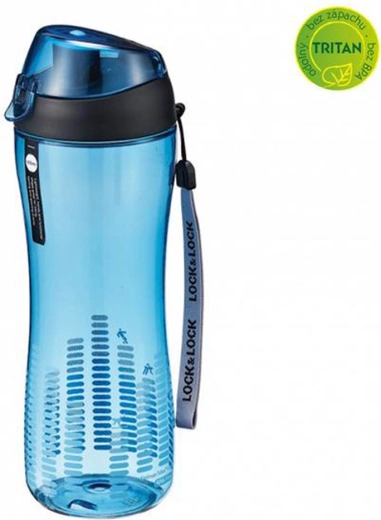 Sportovní tritanová lahev na pití 550 ml – modrá