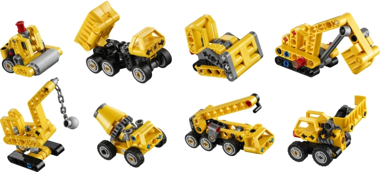 Tajemný model stavebního stroje