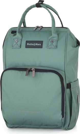 Petite&Mars přebalovací batoh na kočárek Jack Catchthemoment Misty Green