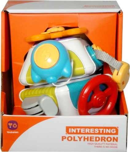 Senzorická edukační kostka 10v1 pro malé děti