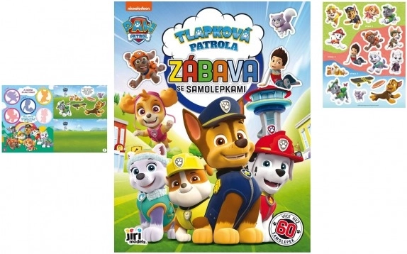 Samolepkový sešit Paw Patrol A4 22 × 28 cm