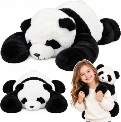 Plyšová panda s dlouhými tlapkami 60 cm