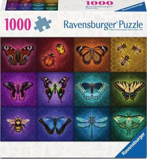 Ravensburger puzzle okřídlená stvoření 1000 dílků