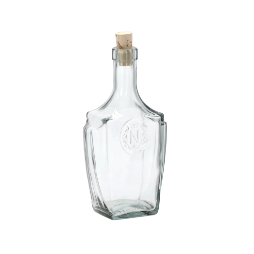 Skleněná láhev Bonaparte 500 ml s korkovým uzávěrem