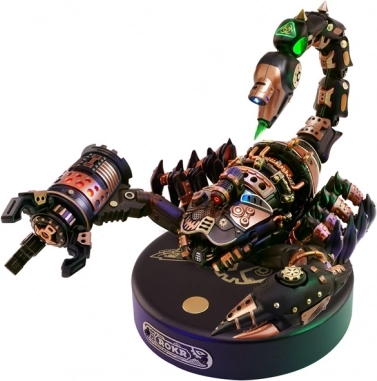 robotime 3d mechanické puzzle císařský škorpion