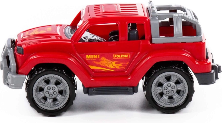 Snadné ovládání pro malé řidiče