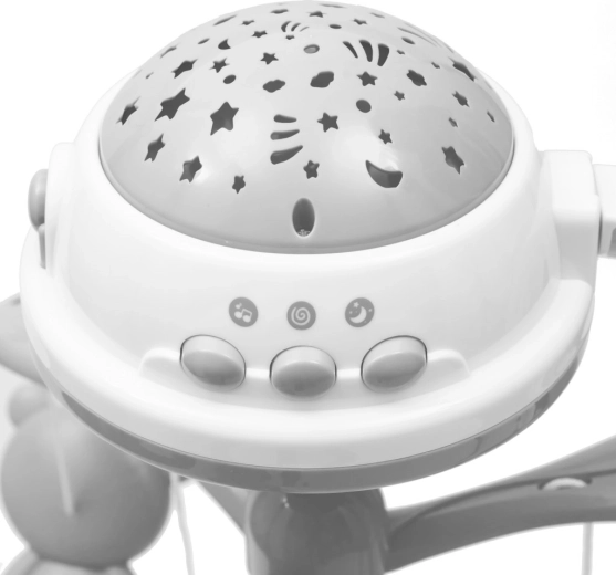 Klidná noc se světelným projektorem