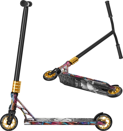 Design Spider se zlatými detaily